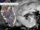 Tropical Storm Nicole on November 9, 2022 at 22:06 UTC. Photo courtesy of NOAA/NESDIS/STAR - GOES-East; credit CIRA/NOAA.